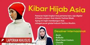 [INFOGRAFIS] Kibar Hijab Asia