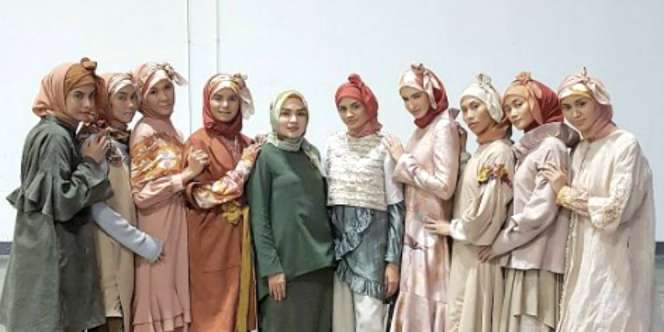 Ria Miranda Melantai di Panggung Modest Fashion Singapura