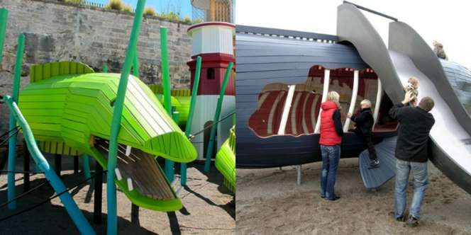 Kerennya Taman Bermain Anak, Dijamin Si Kecil Betah