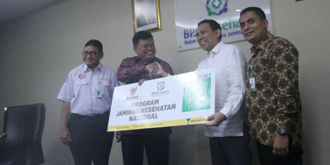 Menunggak 3 Bulan, Iuran Kesehatan Si Miskin Dilunasi Baznas