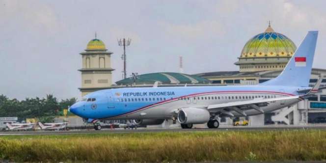 Ramai Isu Pesawat RI-1 Picu Delay Maskapai, Ini Kata Istana
