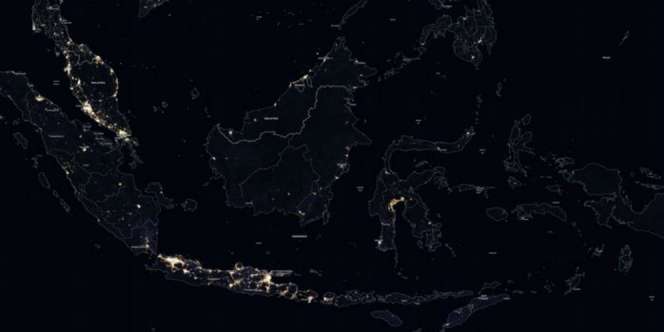 Mengejutkan! Penampakan Indonesia Malam Hari yang Dirilis NASA