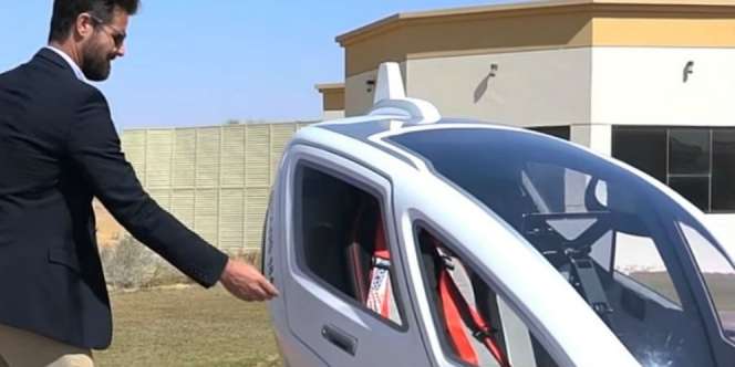 Mulai Beroperasi Juli Nanti, Begini Kerennya Taksi Drone Dubai