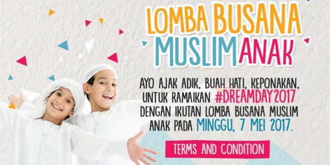 Jangan Lewatkan! Lomba Busana Muslim Anak Berhadiah Menarik