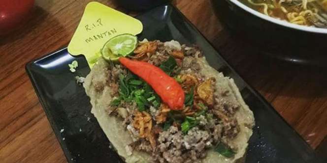 Bakso Kuburan Mantan, Destinasi Kuliner yang Lagi Nge-Hits