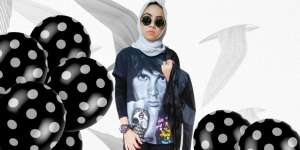 #HOTD: Warna Hitam Bikin Erda Nurwidiyani Makin Pede