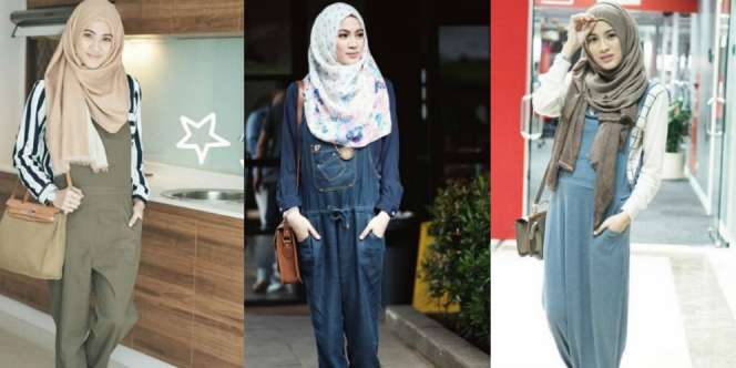 Hamil Anak Kedua, Alyssa Soebandon Modis Dengan Overall Pants