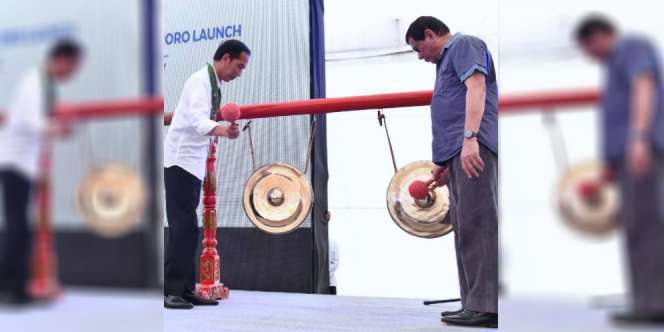 Aksi Gesit Presiden Filipina Demi Dapat Kue Pasar Halal RI