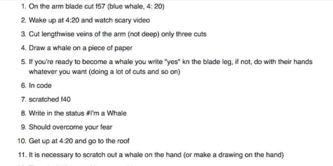 Blue Whale Challenge Incar Remaja, Bisa Berujung Kematian