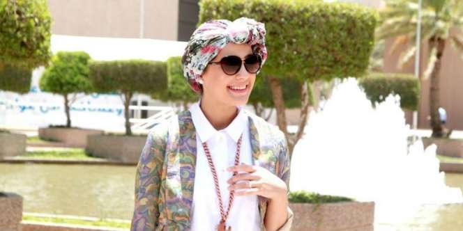 Begini Cara Bikin Hijab Turban yang Simpel