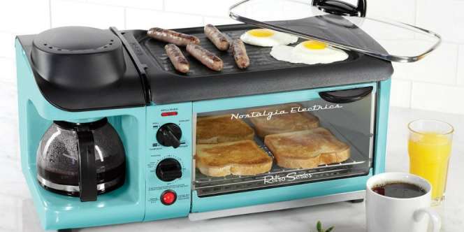  Ada Mesin Pembuat Sarapan, Sangat Praktis!