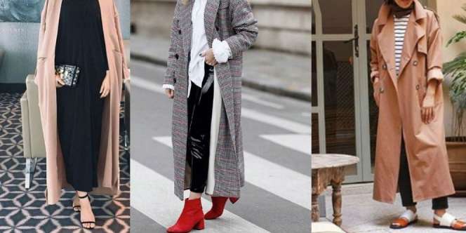 Ide Penggunaan Long Outer untuk Hijaber Agar Tampil Kece