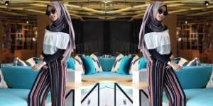 Intip Style Hijaber Kenakan Atasan Sabrina yang Kekinian