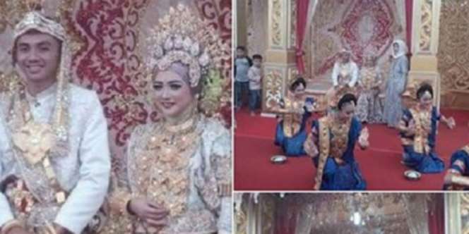 Heboh Pernikahan Super Mewah di Sulawesi, Mahar Rp1,2 Miliar