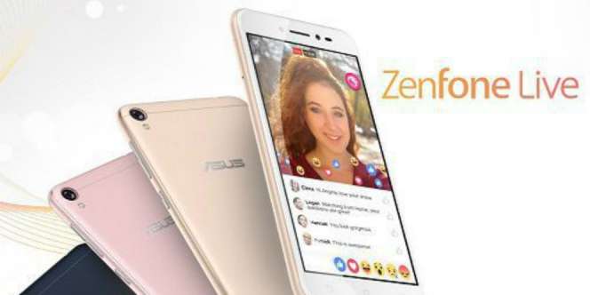 Ponsel Pecinta Live Streaming, Ini Kelebihan Asus Zenfone Live