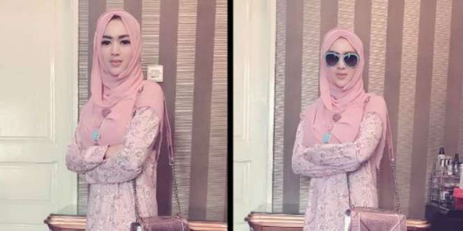 Alhamdulillah... Istri Lucky Hakim Mantap Berhijab