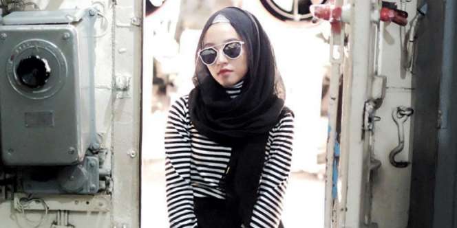 Tutorial Hijab Instan untuk Pipi Chubby