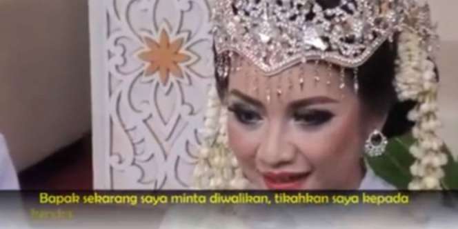 Mempelai Wanita Bilang Ini ke Ayah, Tamu Kaget Dengar Suaranya