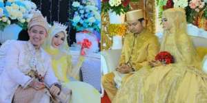 Inspirasi Gaun Pengantin dengan Tone Kuning, Terlihat Mewah