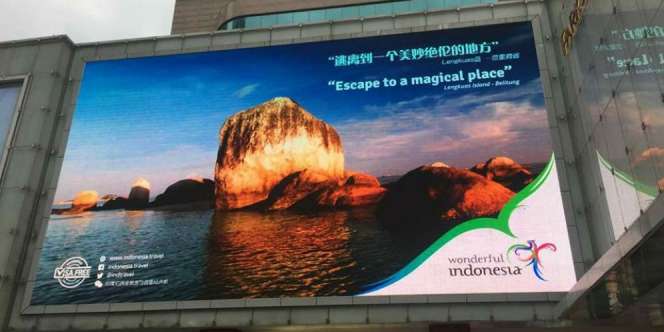 Keren! Wonderful Indonesia Unjuk Gigi di 2 Kota Besar Tiongkok