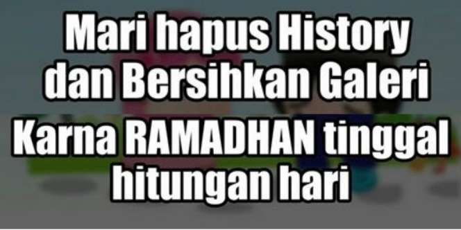 Berbagai Meme Ramadan Beredar `Alam pun Riang`