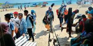 Pulau Gili Genting Sumenep Jadi Destinasi Wisata Mancing