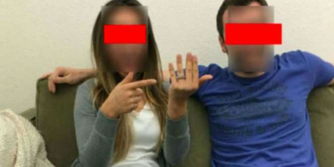 Pamer Foto Tunangan, Si Wanita Tak Sadar Ada Benda 'Memalukan'