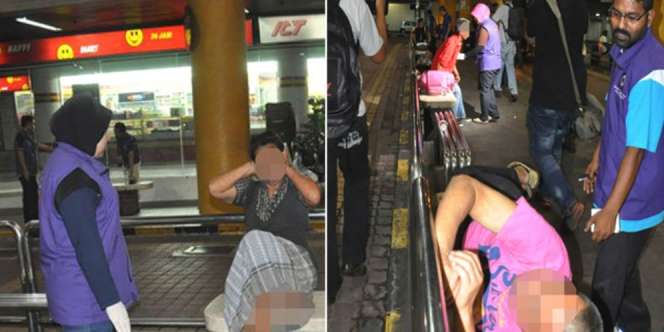 Si Pengemis Kena Razia, Bikin Shock Lihat di Dalam Pakaiannya