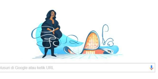 Mengenal Sosok Zaha Hadid yang Jadi Google Doodle Hari Ini