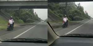 The Power of Emak-emak Kembali! Kali ini Terobos Tol Pasteur