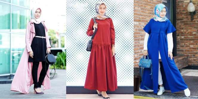 Keuntungan Hijabers Memakai Busana Warna Solid