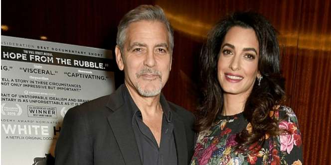 Lahirkan Bayi Kembar, Amal Clooney Dalam Keadaan Baik