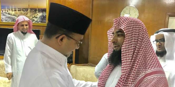 Anies Baswedan Diundang Berbincang Imam Besar Masjid Nabawi
