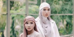 Tampil Kompak Saat Lebaran ala Zaskia Mecca dan Tasya