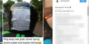 Cara Driver Ojek Online Jajakan Kue Lebaran Istri Bikin Haru