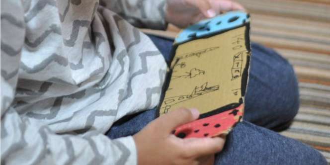 Nintendo Kardus Milik Bocah Ini Bikin Sang Ayah Luluh
