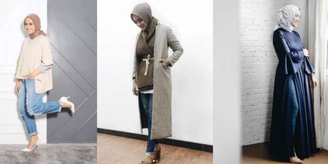 Kecenya Ayudia Bing Slamet dengan Hijab Outfit Ini