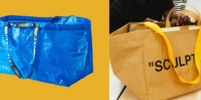 Tas Plastik Biru Ikea Naik Kelas, Jadi Mewah dan Bergengsi