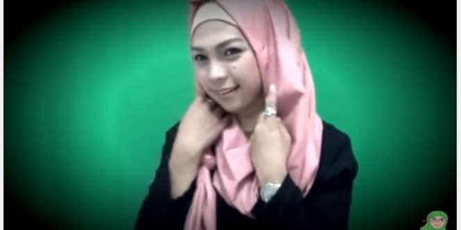 Hijab Tutorial dari Katun Ima Anti Gerah