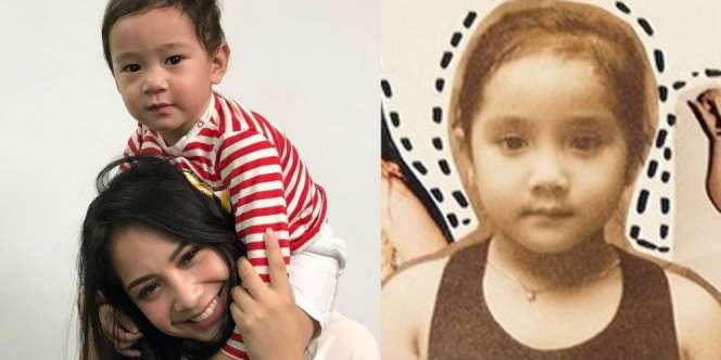 5 Anak Selebriti yang Jiplak Wajah Orang Tuanya, Menggemaskan!