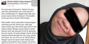 Kesal karena Kursi KRL Buat Ibu Hamil, Lihat Akibatnya