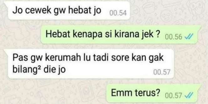 Percakapan Singkat Dua Sahabat Ini Berakhir Tragis