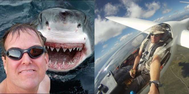 14 Foto Selfie Paling Ekstrem di Dunia