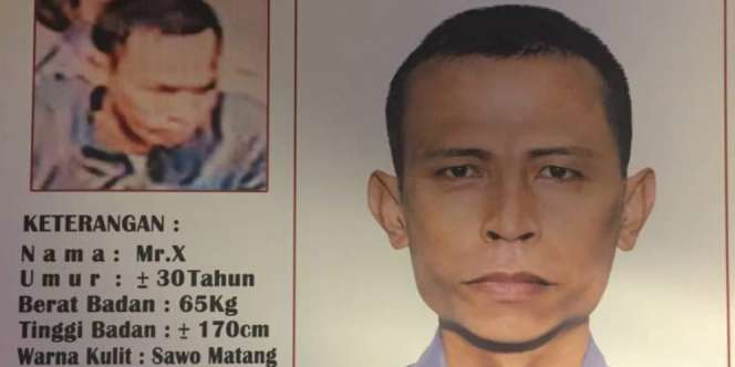 Kenali! Ini Sketsa Wajah Penembak Italia Chandra di Tangerang
