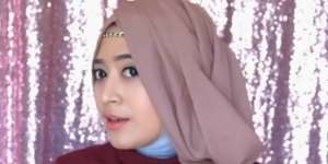 Hijab Tutorial Paris Segiempat Semi Formal untuk Acara Iftar