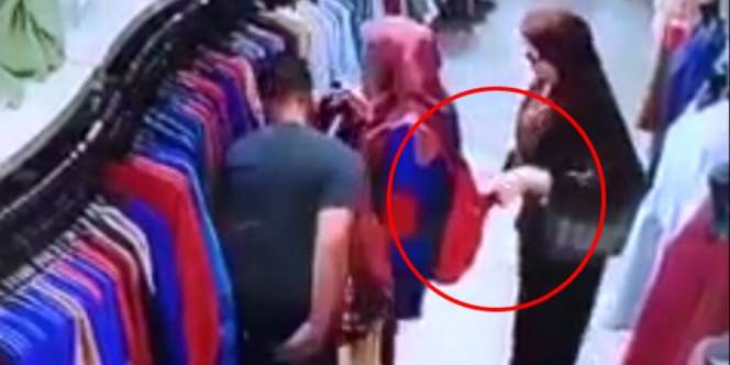 Astaghfirullah, Aksi Pencopetan Sangat Rapi Terekam CCTV