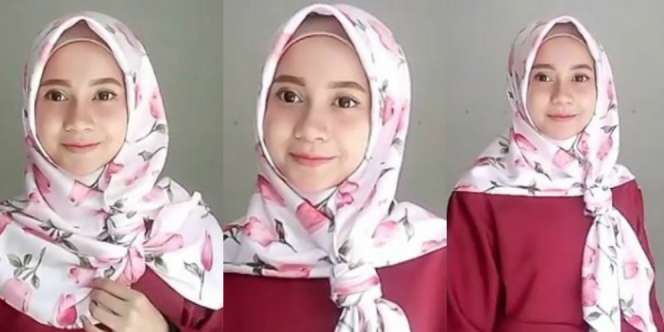 Cobain Yuk! Tie Style Hijab yang Sedang Ngetren