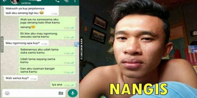 Viral! Kisah Cinta Pemuda Ini Gambaran Sakit yang Tak Berdarah