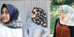Sontek Gaya Hijab Artis yang Sedang Ngetren