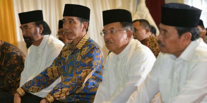 Pertama, Presiden Jokowi Rayakan Lebaran di Jakarta